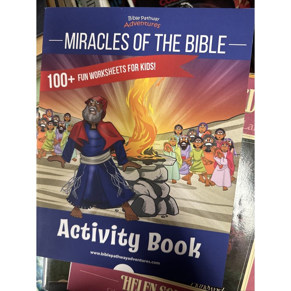 Miracles Of The Bible‎ Activity Book Bible Pathway Adventure - New
